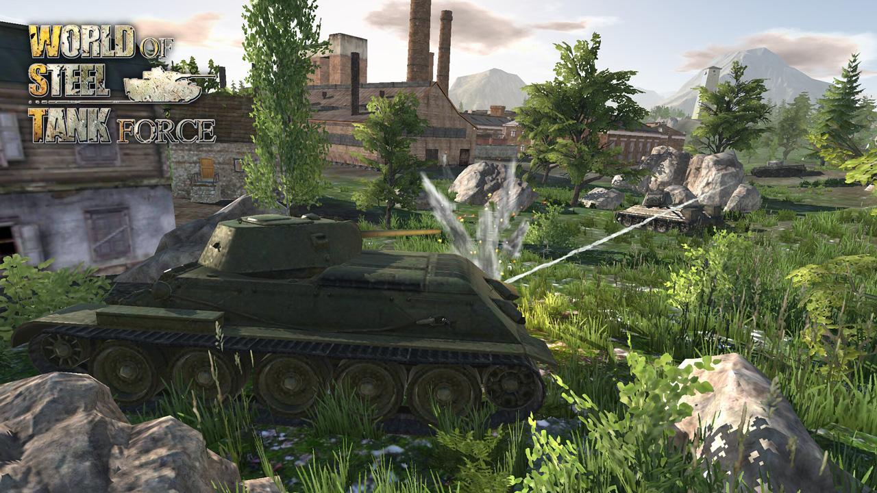 World Of Steel : Tank Force Game Screenshot