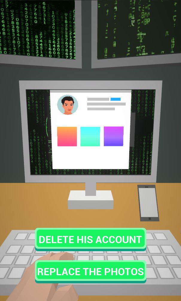 Screenshot of Hacker Life 3D