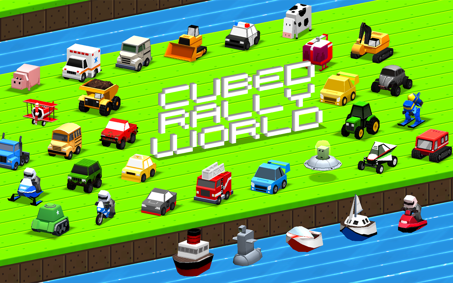 Cubed Rally World Game Screenshot
