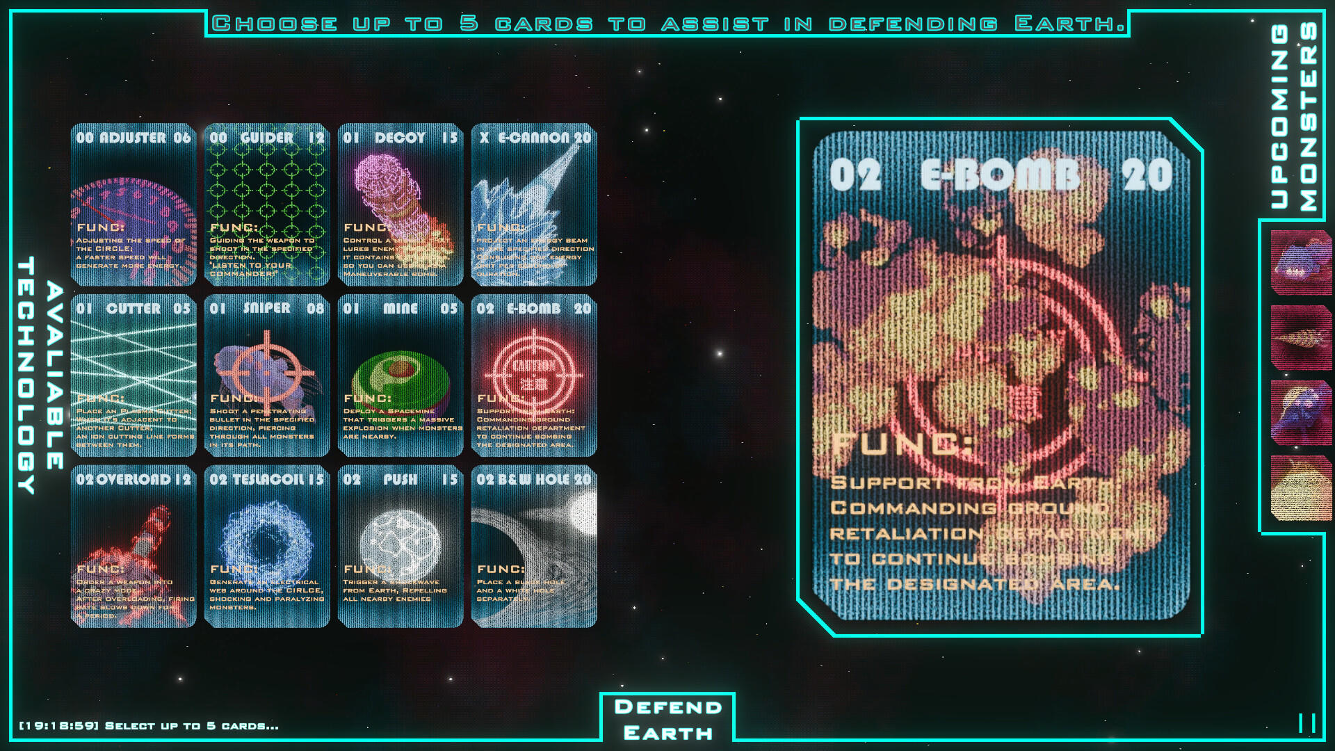 Circle Defense Game Screenshot