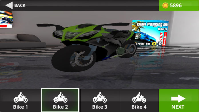 Screenshot of Traffic Bike Rider