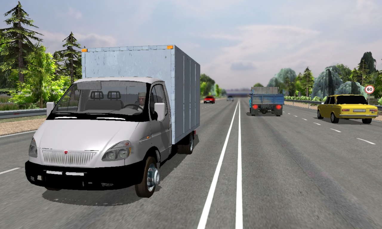 Screenshot 1 of Traffic Hard Truck Simulator 