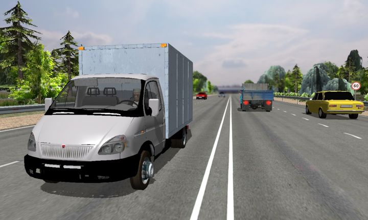 Screenshot 1 of Traffic Hard Truck Simulator 