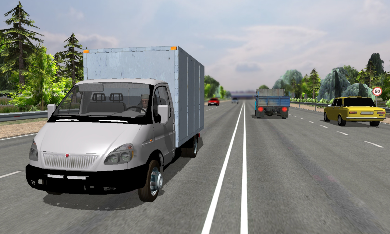 Captura de Tela do Jogo Traffic Hard Truck Simulator