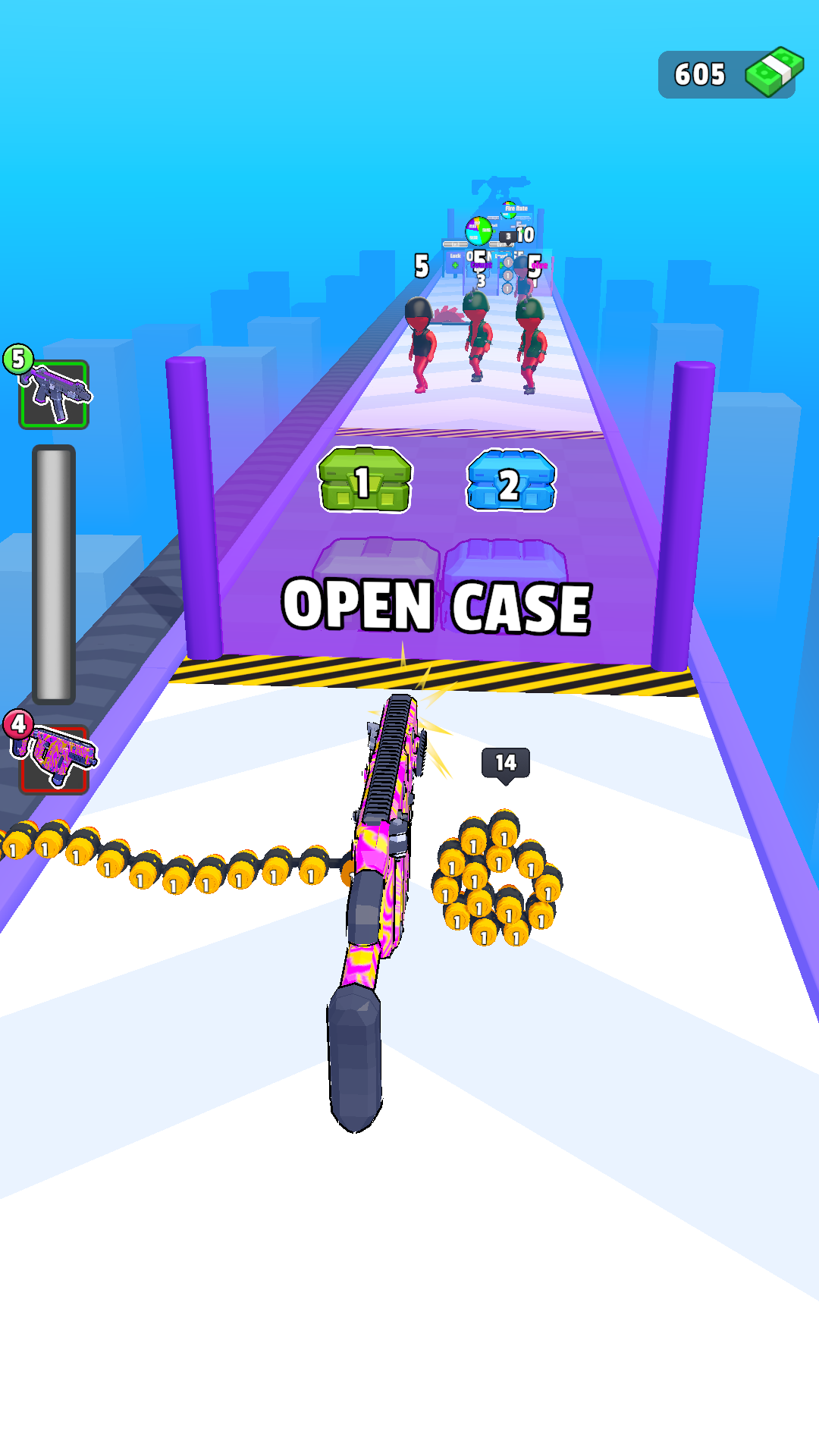 Captura de Tela do Jogo Weapon Case Rush