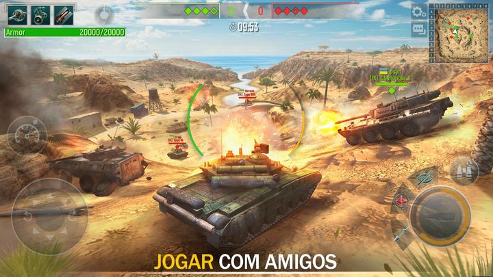 Screenshot 1 of Tank Force：Tanque de guerra 6.1.6