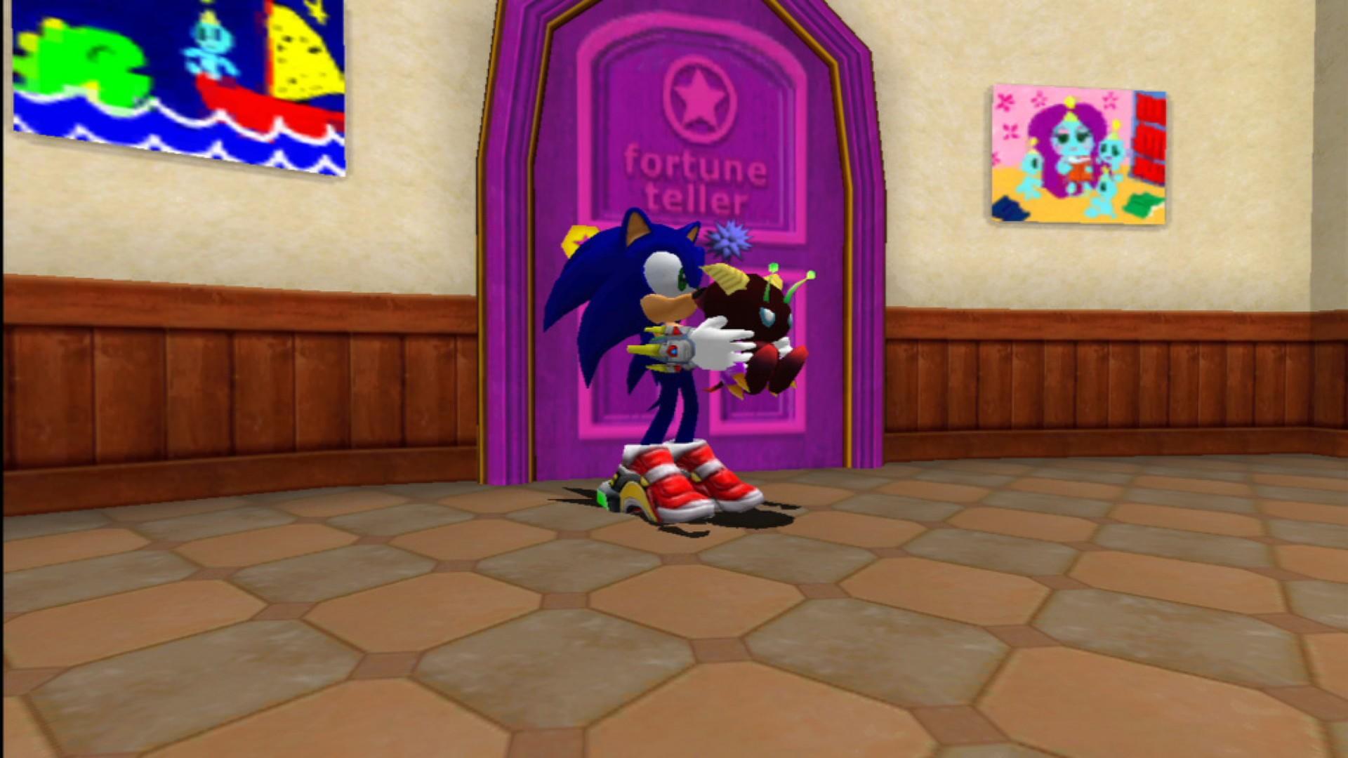 Sonic Adventure 2 게임 스크린 샷