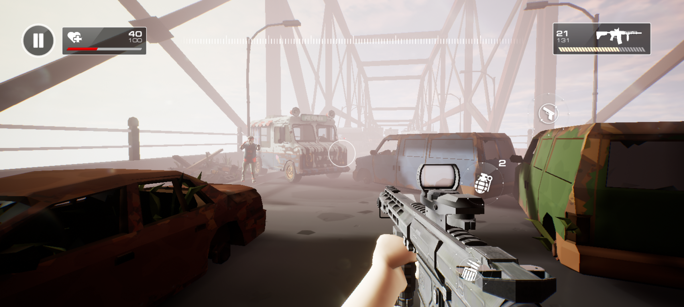 Project H.A.Z.A.R.D Zombie FPS Game Screenshot