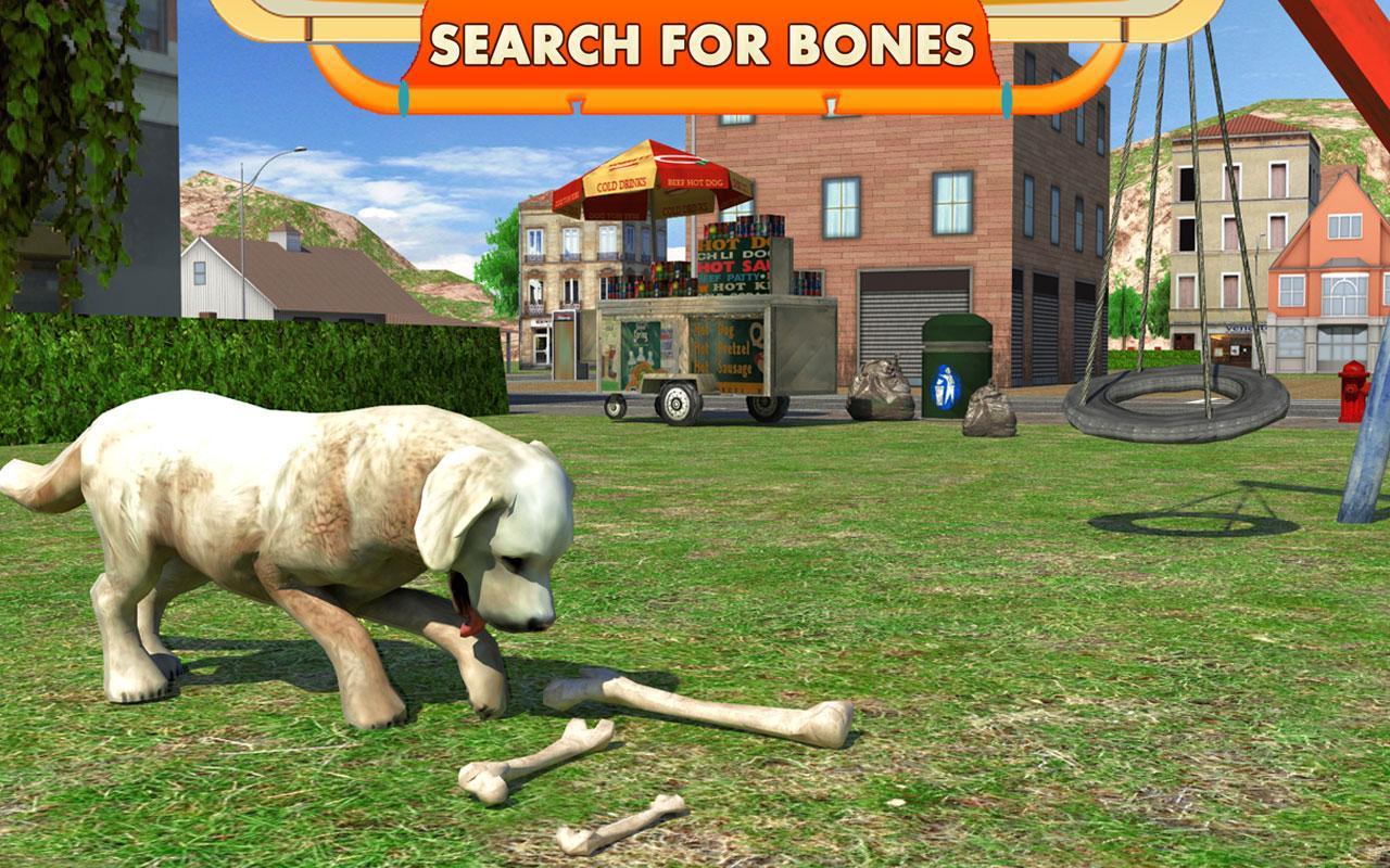 Street Dog Simulator 3D Game Screenshot
