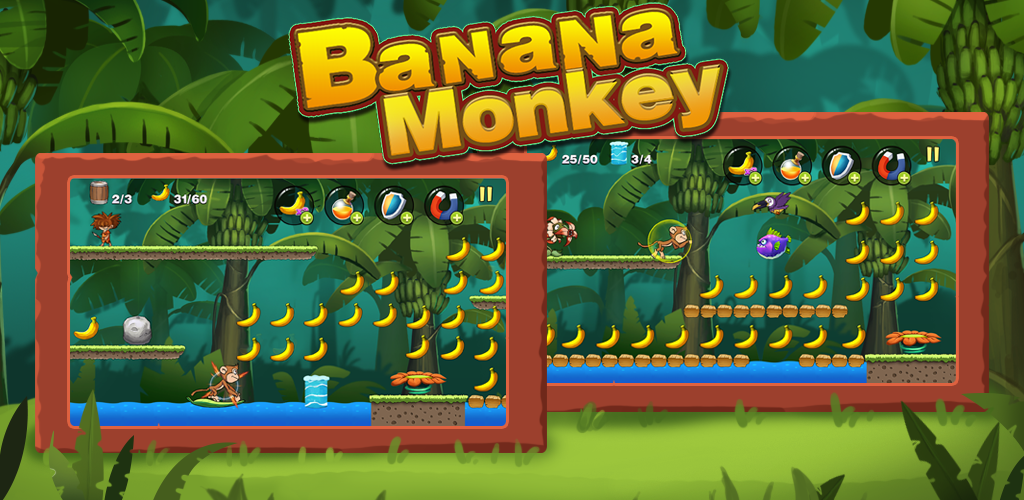 Banner of Банановый мир - Банановые джунгли 1.1.3