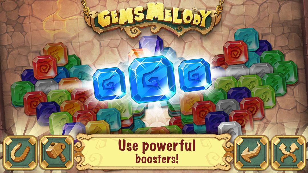 Screenshot of Gems Melody: Matching Puzzle Adventure