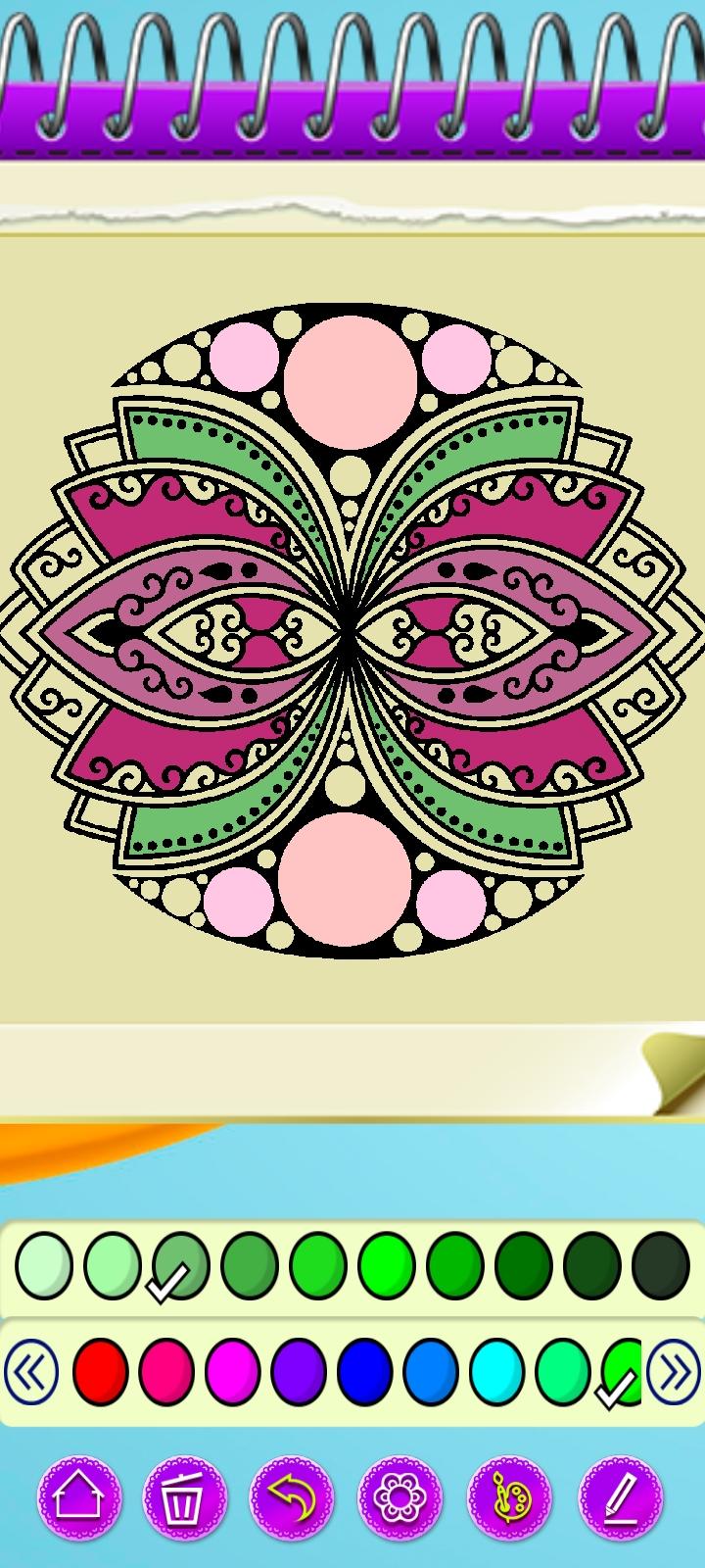 Desenho de tatuagem de mandala para colorir versão móvel andróide iOS apk  baixar gratuitamente-TapTap