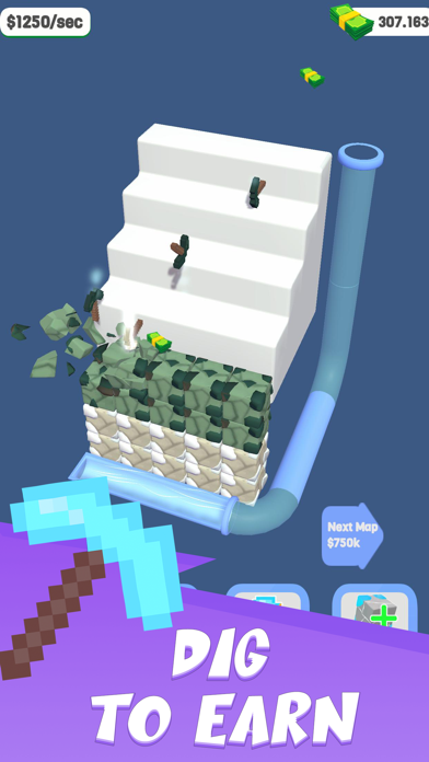 Miner Stairs ภาพหน้าจอเกม