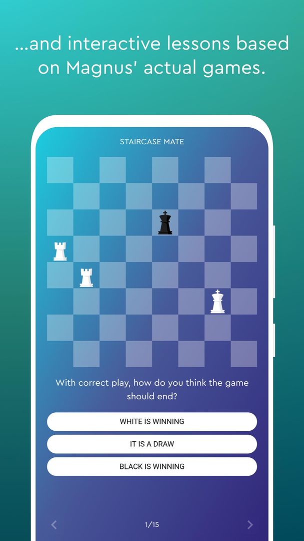 Screenshot of Magnus Trainer - Train Chess