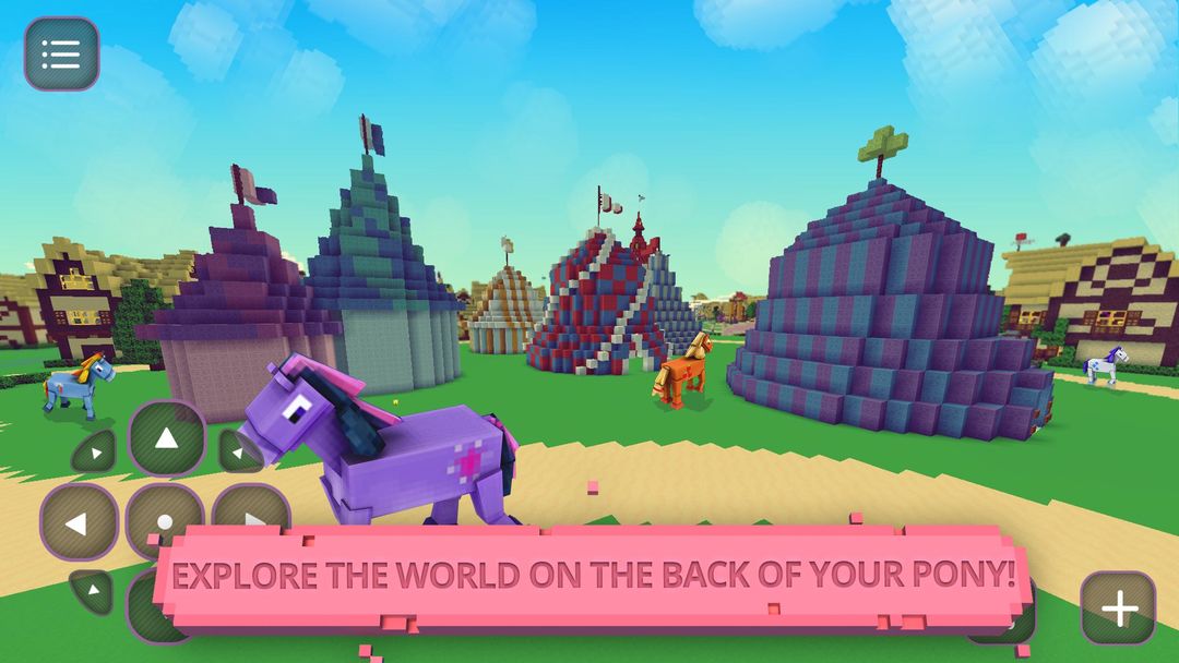 Pony Girls Craft: Exploration screenshot game