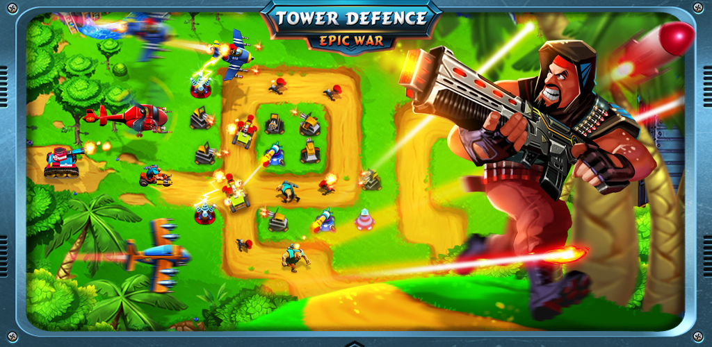 Banner of Defensa de la torre: guerra épica 1.4