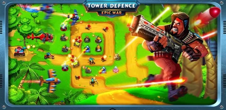 Banner of Tower Defense : Epic War 1.4