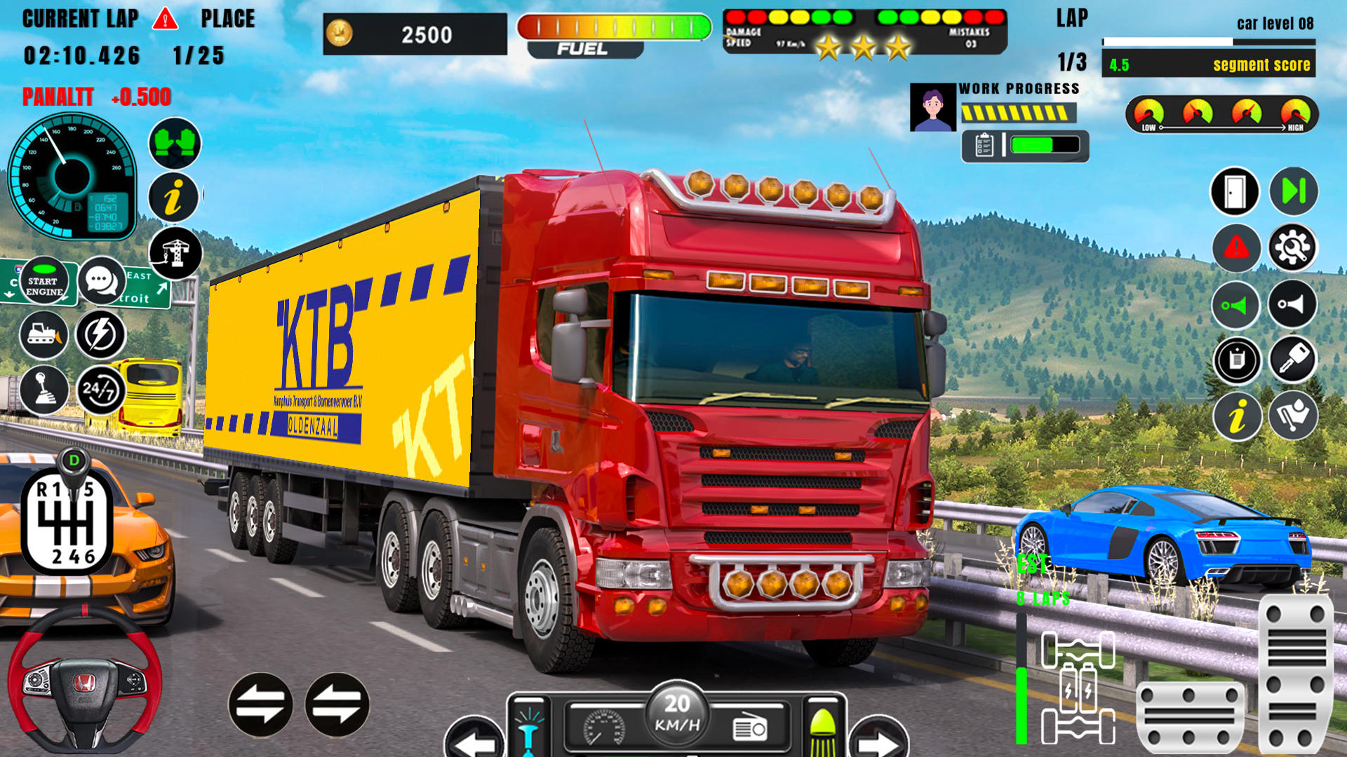 Highway Truck Simulator 2023 Game Screenshot