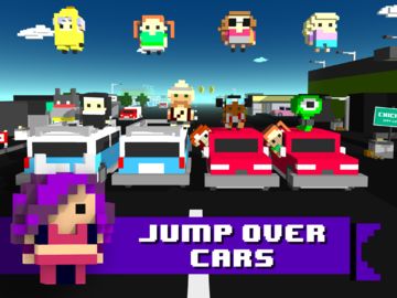 Chicken Jump - Crazy Traffic Game Screenshot