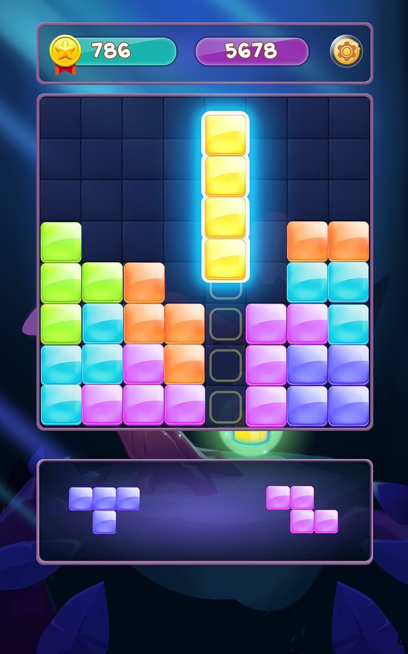 Classic Block Puzzle - Gems Legend Game Screenshot