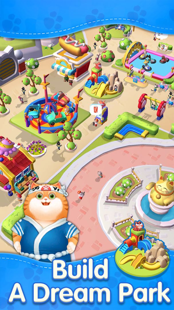 Screenshot of Cats Dreamland:  Free Match 3 Puzzle Game