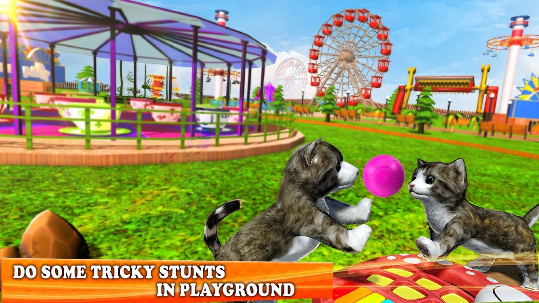 애완 동물 고양이 시뮬레이터 고양이 게임 게임 스크린 샷