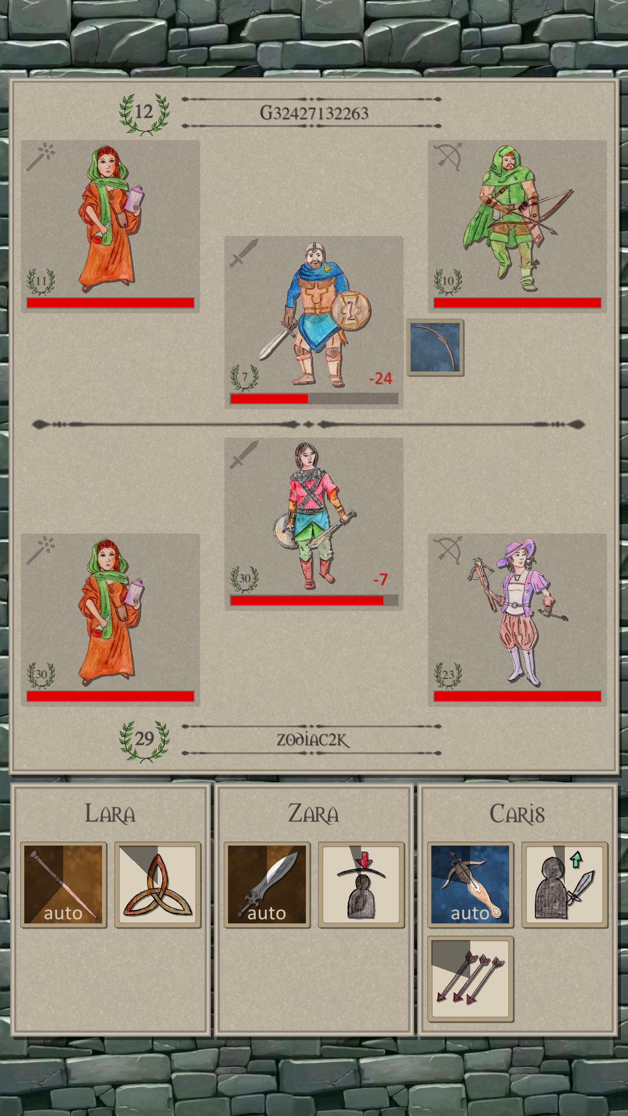 Heroes and Merchants RPG Game Screenshot