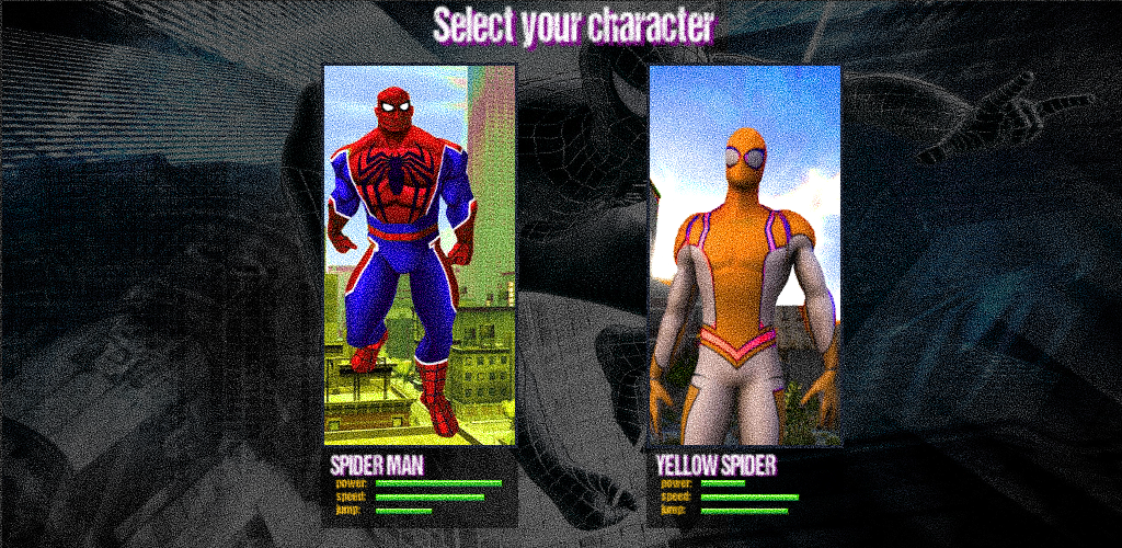 Spider Vegass Gangster Hero Game Screenshot