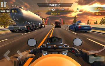 Motorcycle Racing Game Screenshot
