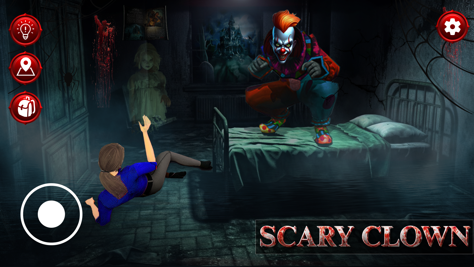 Clown House: Survival Escape ภาพหน้าจอเกม