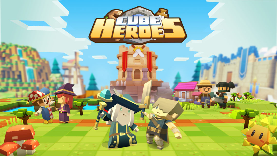 Cube Heroes 게임 스크린 샷