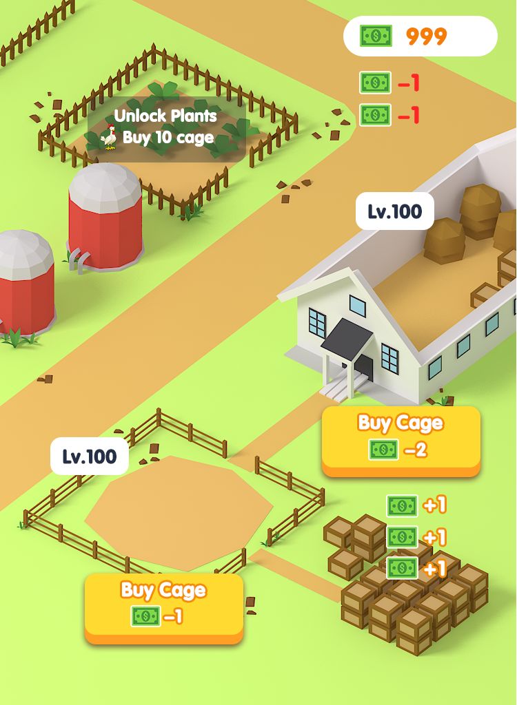 Poly Farm Inc. 게임 스크린 샷