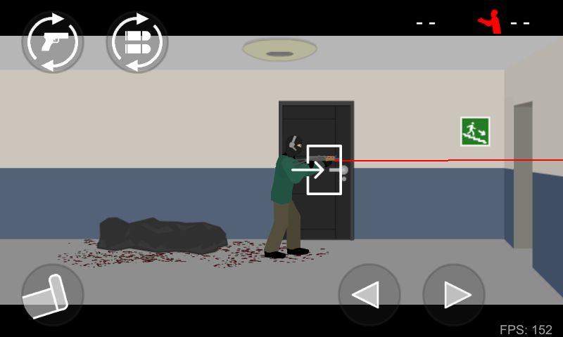 Screenshot of Flat Zombies: Defense&Cleanup