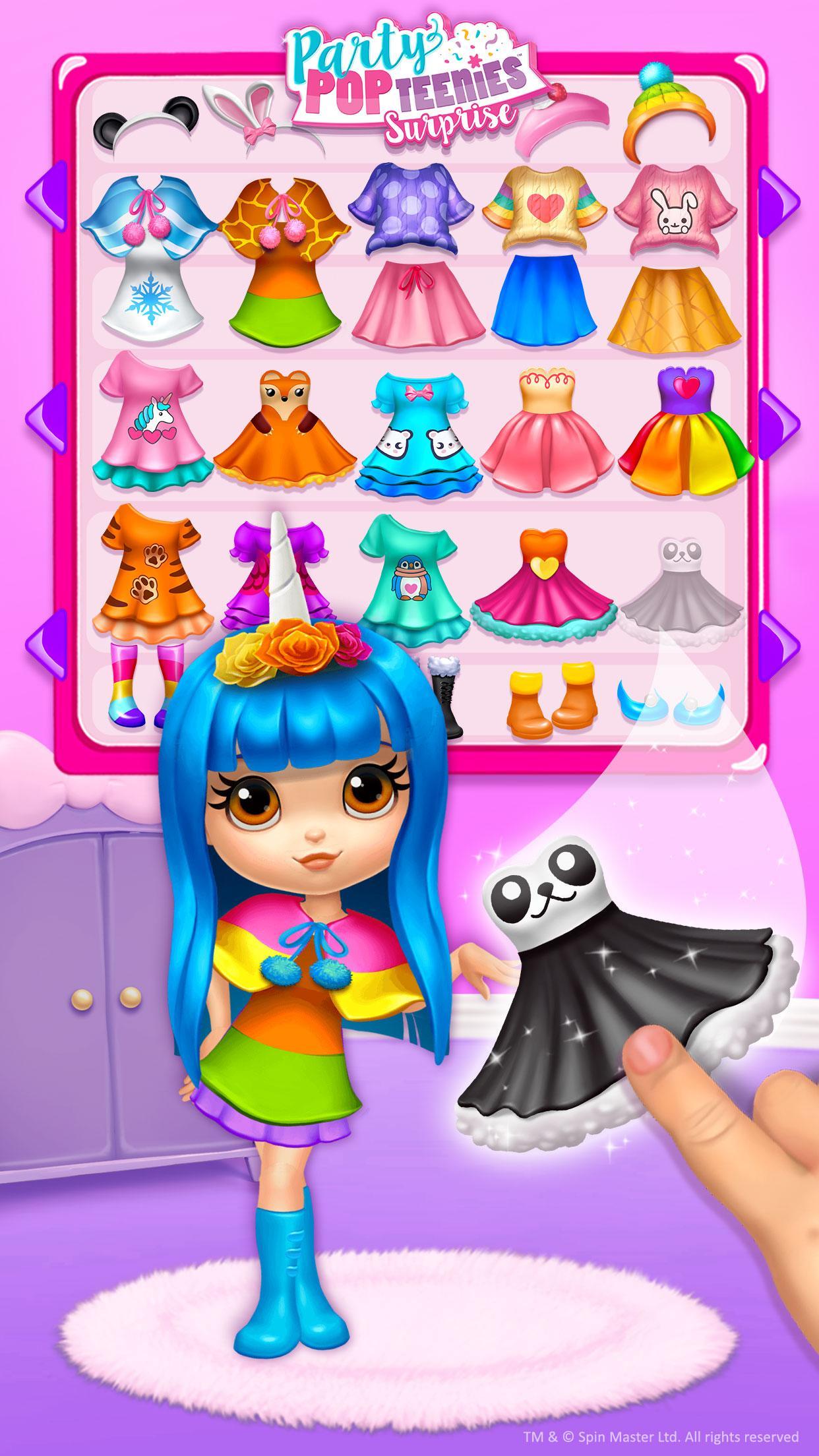 Скриншот игры Party Popteenies Surprise