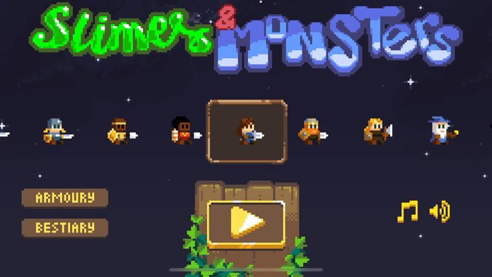 Slimes and Monsters screenshot game