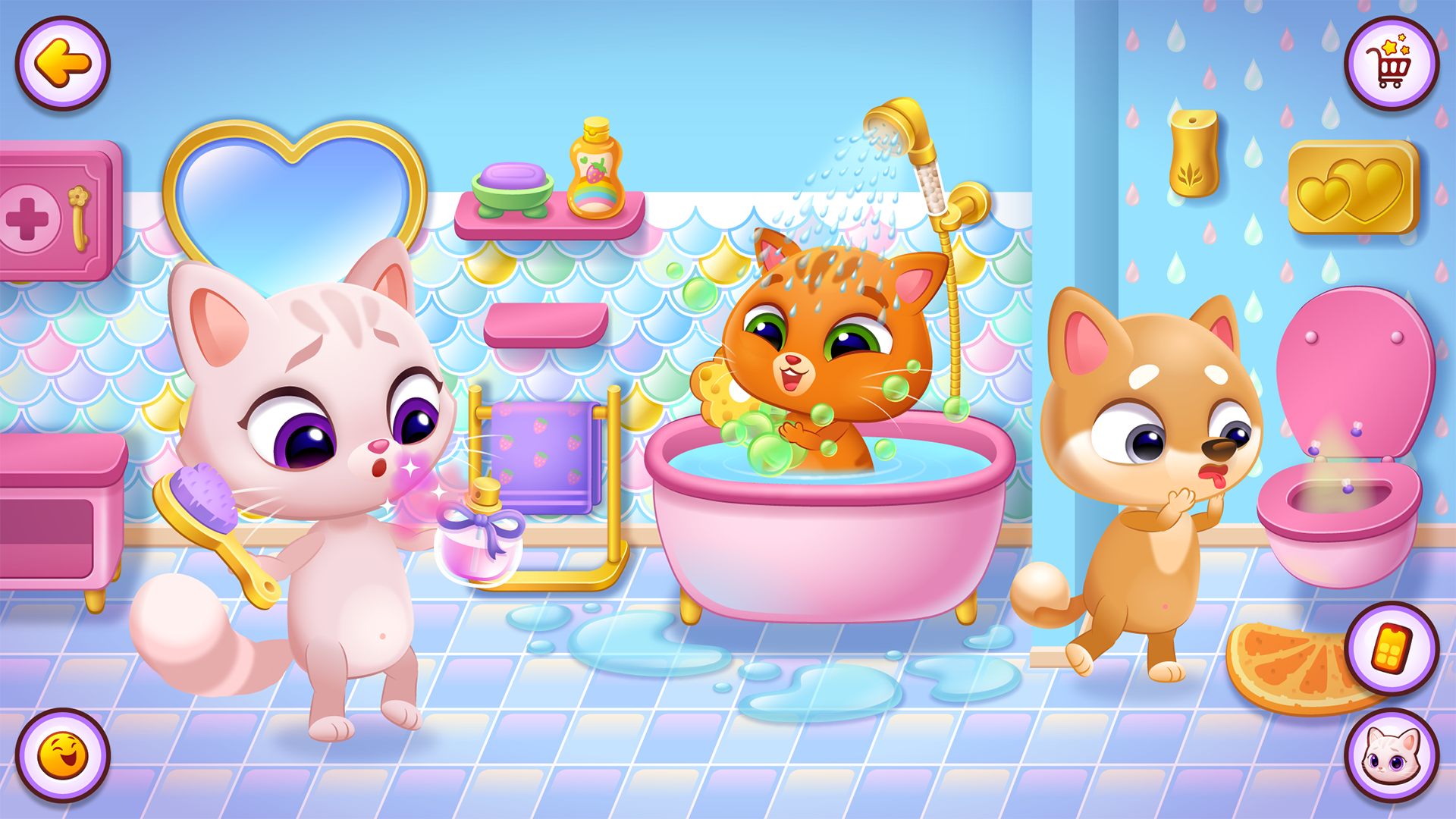 Bubbu & Mimmi World Game Screenshot