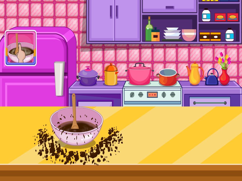 Walmut And Marshmallow Brownies With Chocolate screenshot game