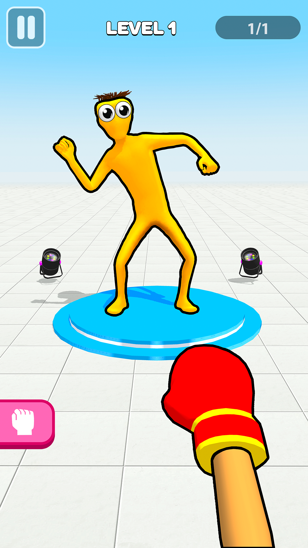 超級拳擊煩人的動作 遊戲截圖