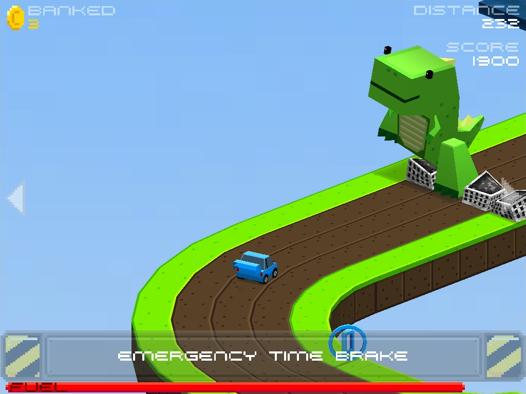Cubed Rally Redline Game Screenshot