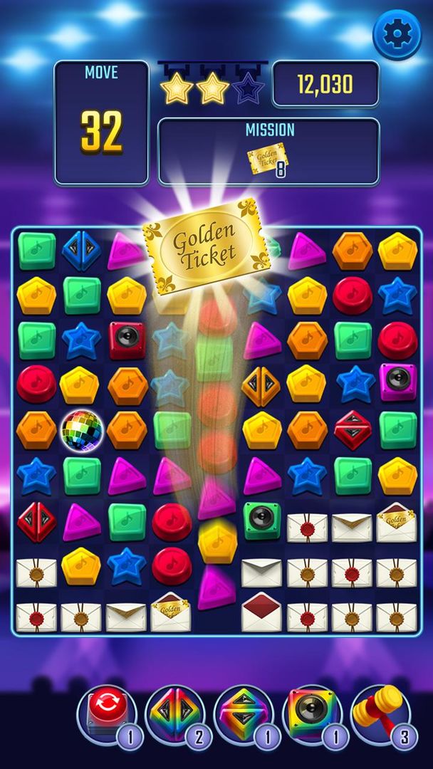 Screenshot of Puzzle Idol - Match 3 Star