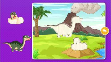 Dinosaur Games: Puzzle for Kids & Toddlers Game Screenshot