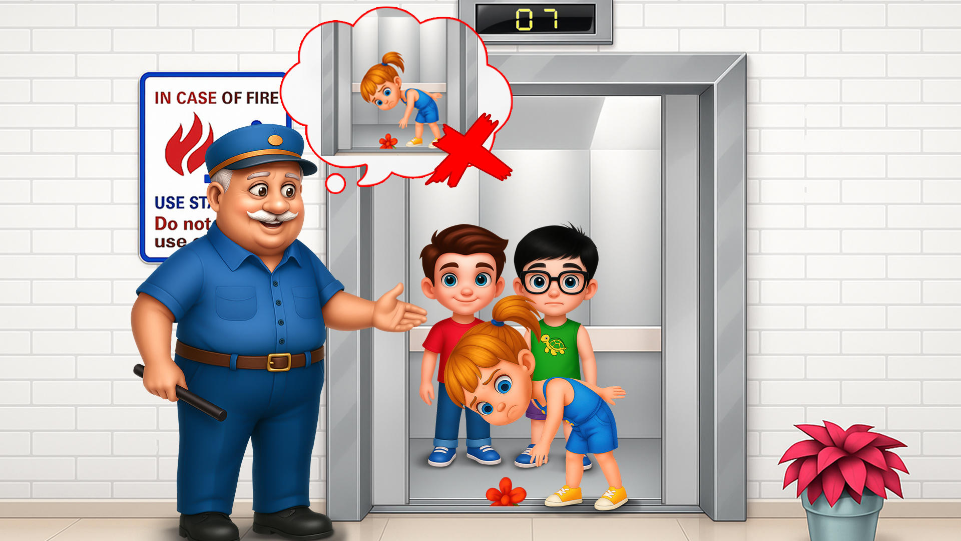Lift Safety Learning Games Game Screenshot