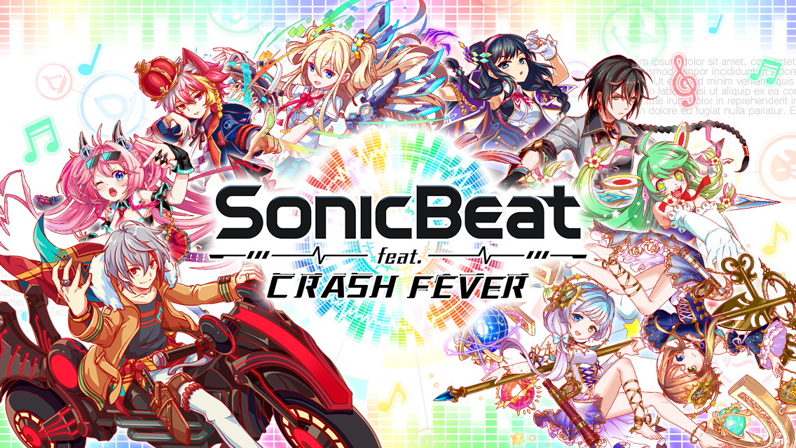 Sonic Beat feat. Crash Fever Game Screenshot