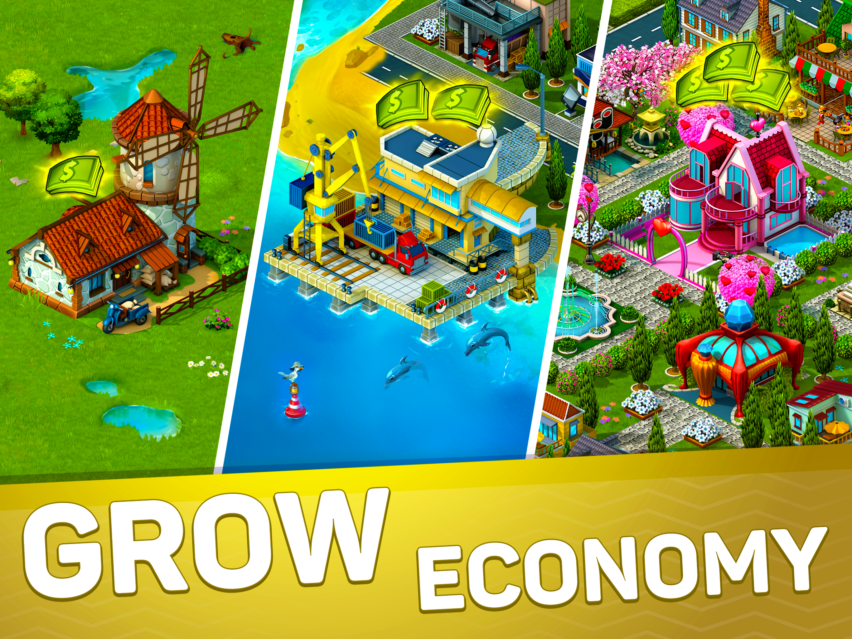 SuperCity: Building game Game Screenshot