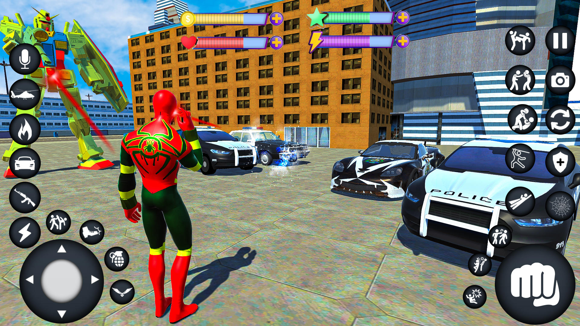 Spider Rope Hero Man Games Game for Android - Download