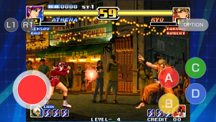 Screenshot of KOF '99 ACA NEOGEO