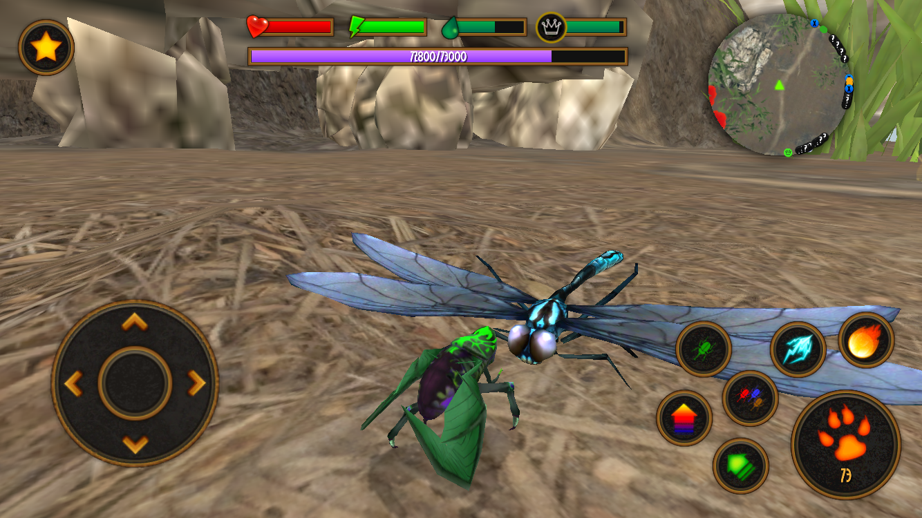 Flying Monster Insect Simのキャプチャ