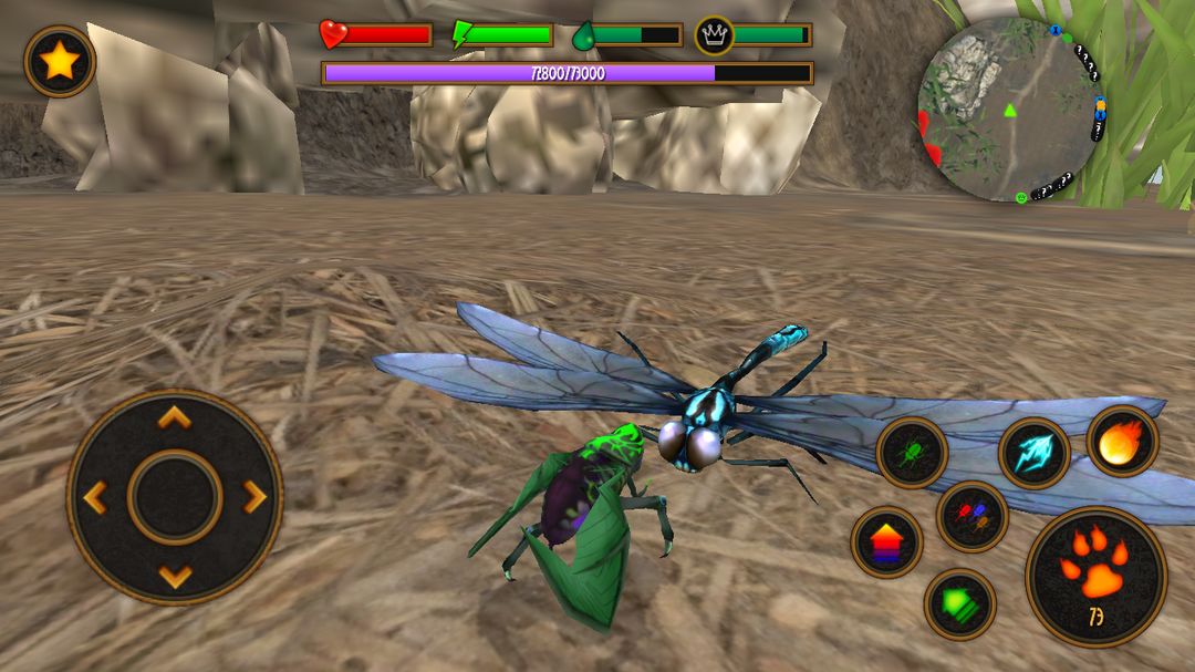 Flying Monster Insect Sim screenshot game