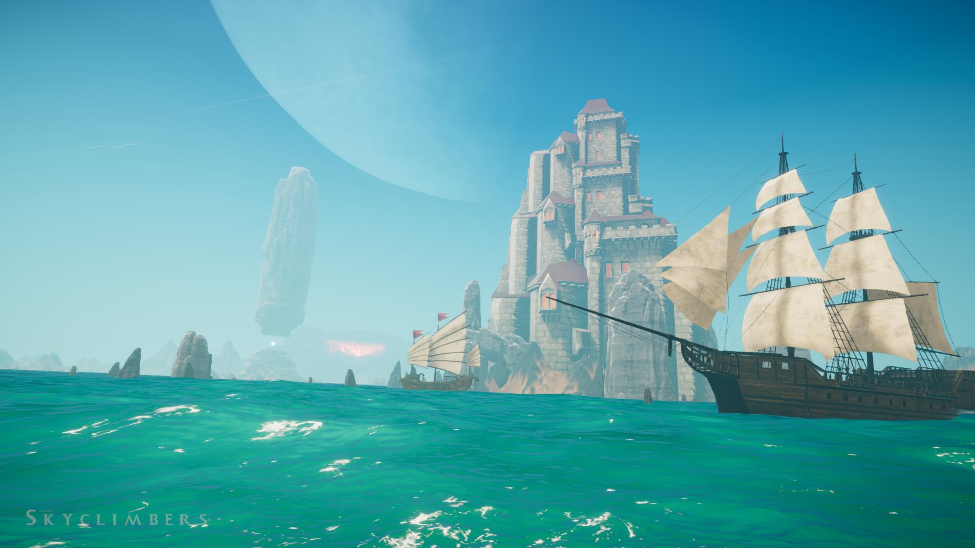 Screenshot of Skyclimbers