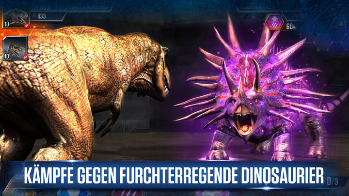 Screenshot 1 of Jurassic World™: Das Spiel 1.73.4